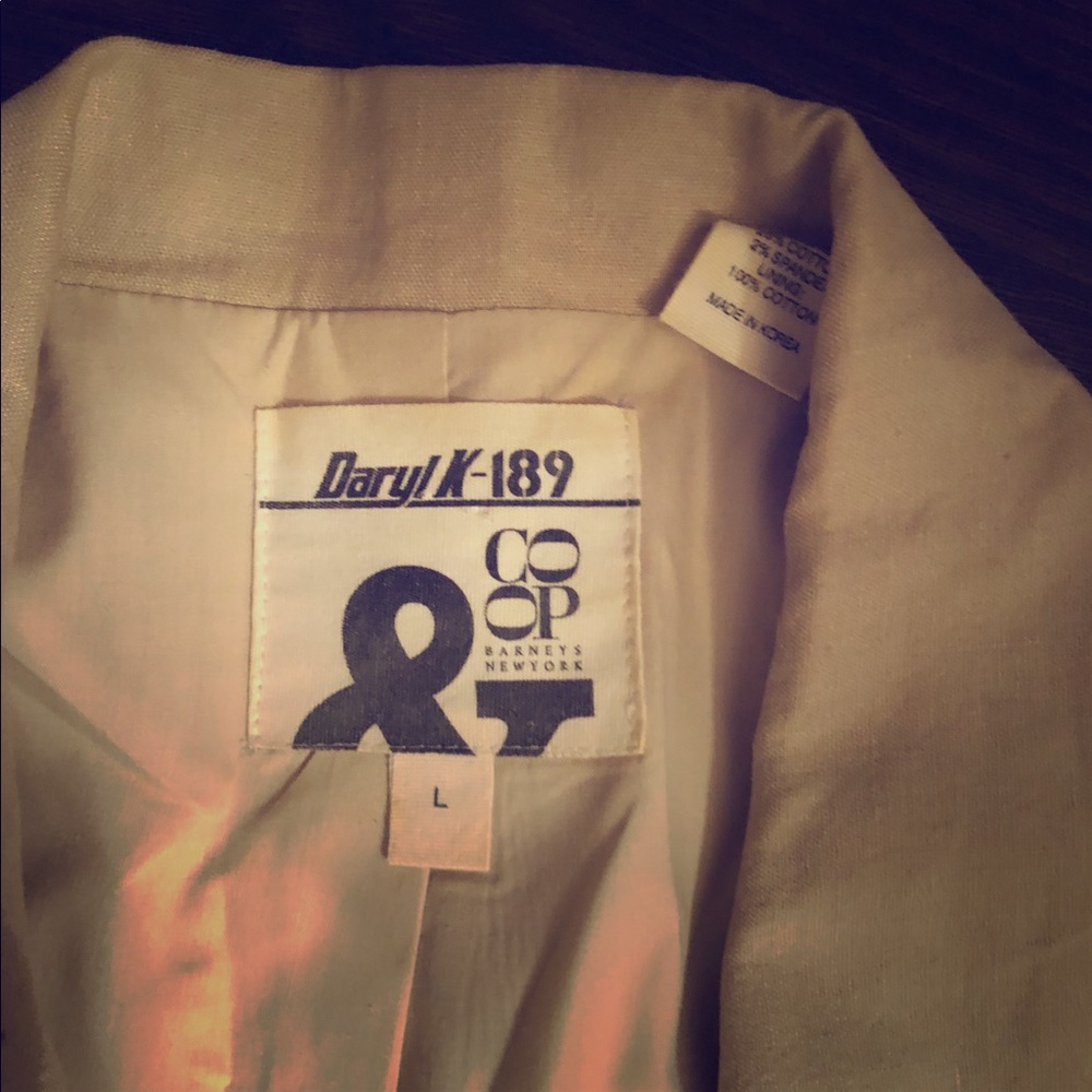 Rare Find! Daryl K for Barney’s Co Op Jacket